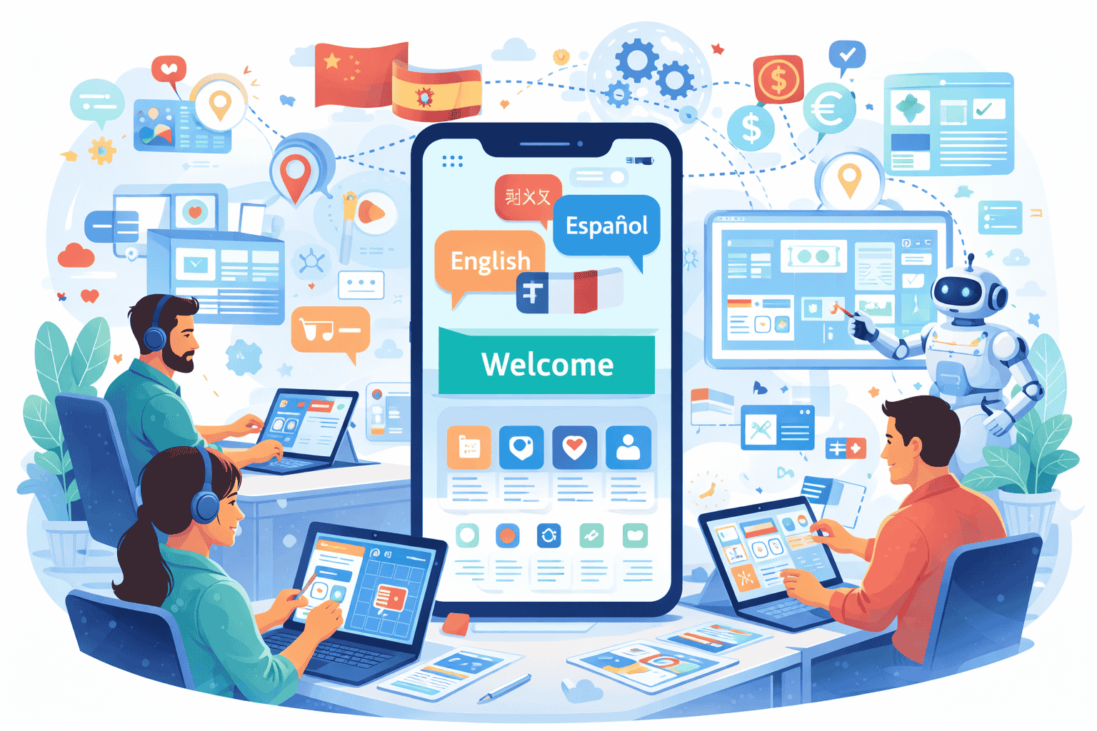 Multilingual UX in Mobile App Design & Localization