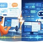 Human vs AI Transcription