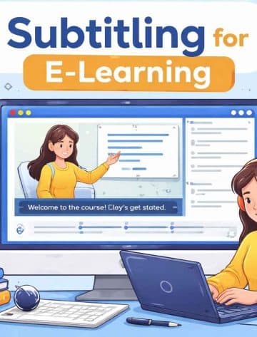 Subtitling for E-Learning