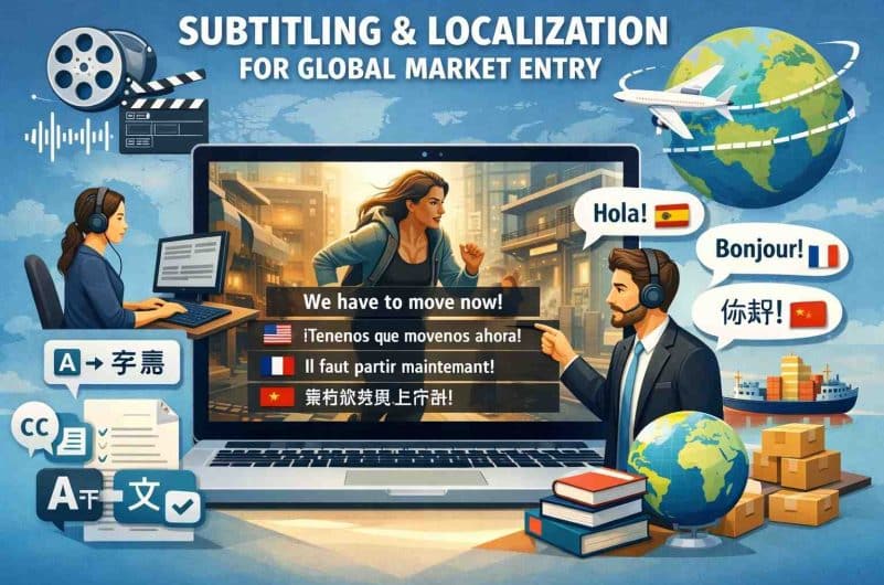 subtitling and localization for global market entry