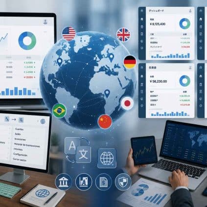 Financial software localization