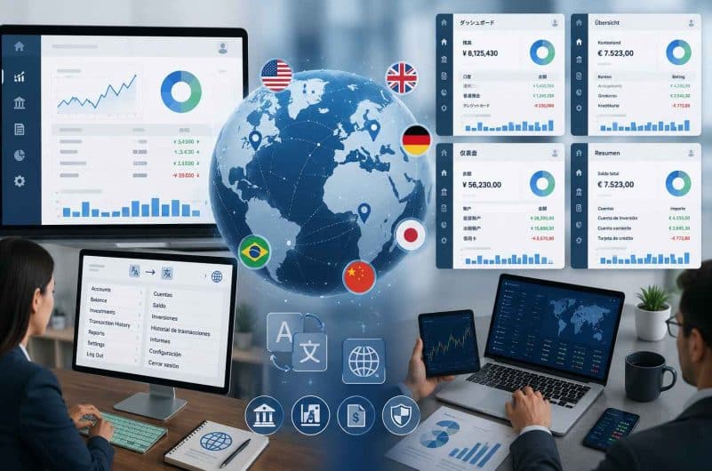 Financial software localization