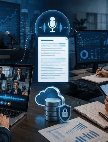 transcription-services-financial